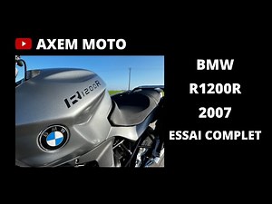 Test : essai BMW R1200R de 2007.