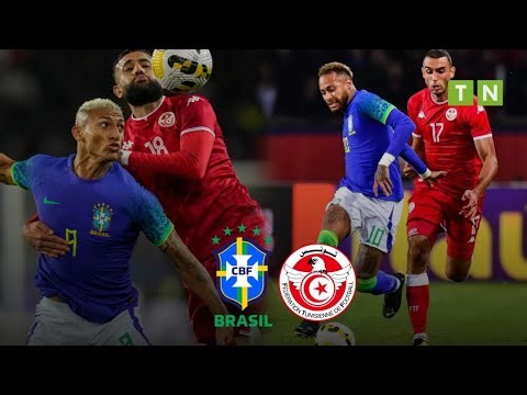 مباراة البرازيل وتونس TUN vs BRA