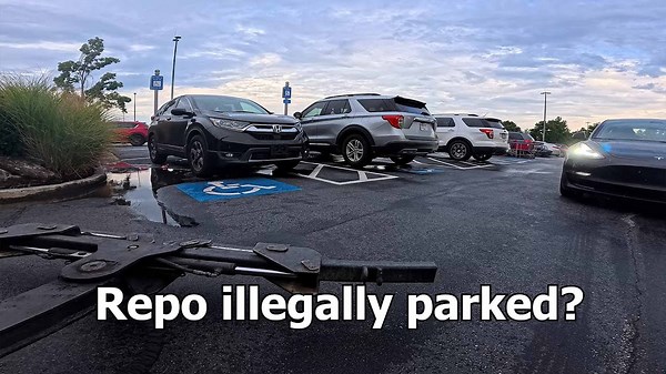 Caught on Camera: Repo in Progress!