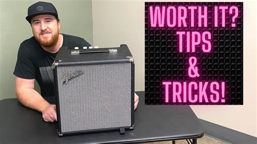 Watch Pro Tips and Full Reveal! Fender Rumble 25 V3 Bass Amplifier on Amazon Live
