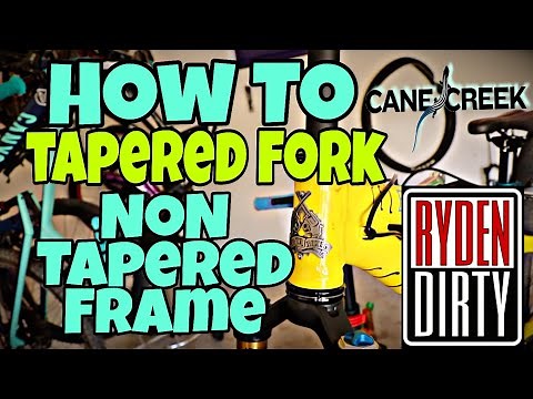 Tapered fork NON Tapered Dirt Jumper Frame