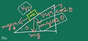 When a body slides down an inclined plane with { }^{c} coeffici... | Filo