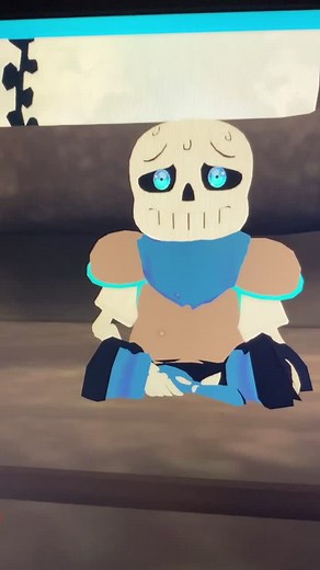 Exploring VR Chat with Undertale Characters