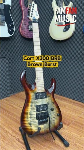 Cort X300 BRB Brown BurstTahun 2021 Made in Indonesia