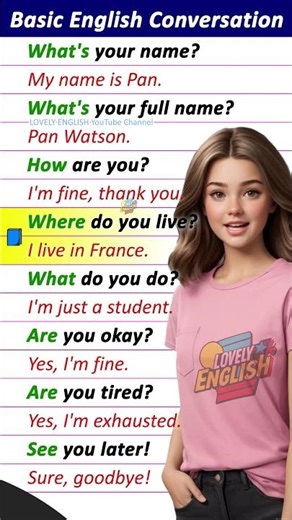 🥰English Conversation Practice for Beginners to advanced / Am I beautiful? questions in English