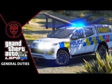 GTA 5 || LSPDFR New Zealand || Mitsubishi Triton Patrol in Paleto || Police Mod #42 (4K)