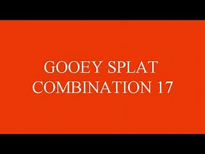 Gooey Splat Combination 17 Sound Effects
