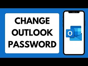 How To Change Password On Outlook | Update Outlook Password 2025