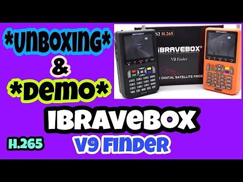 Unboxing & Demo Ibravebox V9 Satellite Finder - full review