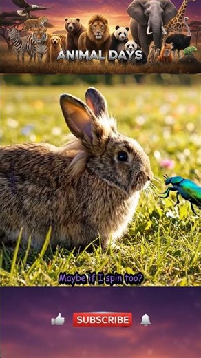 Why Do Rabbits Spin in Confusion? 🐇 A Heartfelt Look at Their Inner World #Animals #Wildlife