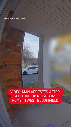 345K views · 2.8K reactions | West Bloomfield police are investigating an after a man fired several shots into a neighbor’s home Monday morning. Read more details: https://themetrodetroitnews.com/man-arrested-after-shooting-up-neighbors-home-in-west-bloomfield/ | Metro Detroit News | Facebook