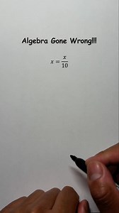 Algebra gone wrong!.....#math #maths #mathematics #memes #physicsmemes #viral | Mathkid Anthony