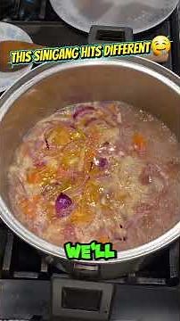 Sinigang na ulo ng salmon—sour, savory Filipino comfort food cooked at home. Perfect soup cravings!