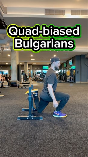 Build MASSIVE QUADS with quad-biased Bulgarian split squats