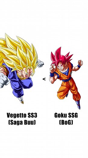 Goku SSJ God vs Vegetto SSJ3 | Dragon Ball Z Battle