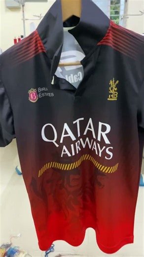 Royal Challengers Bengaluru Custom Jersey Unboxing! #rcb #viral #trandingshorts