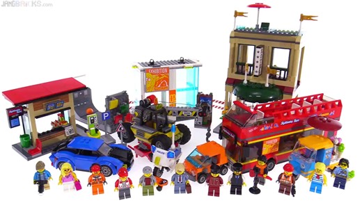 乐高城市中心广场60200评测!这不比60271强？