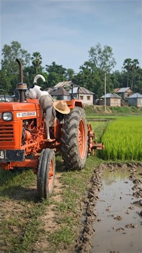 This Dog Is Driving a Tractor 😲🐶🚜