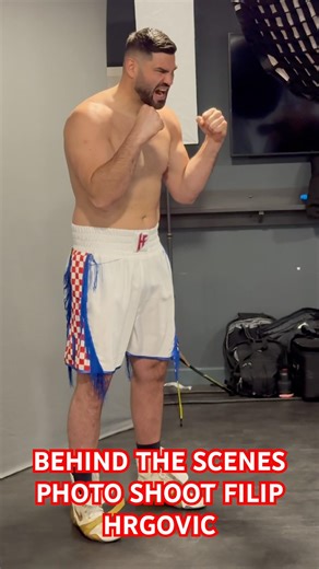 BEHIND THE SCENES PHOTO SHOOT FILIP HRGOVIC #allenhrgovic #queensberrypromotions #dazn