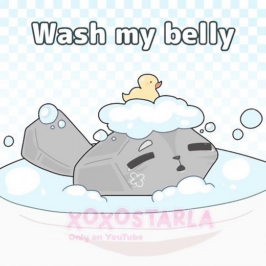 I am Pebble, Wash my belly🥰(Dandy’s World) #art #ibispintx #dandysworld #digitalart #fyp #tweening