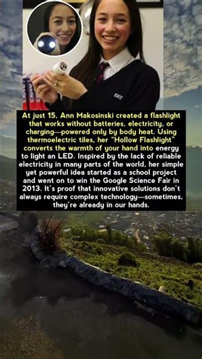 “A Flashlight Powered by Your Body Heat”