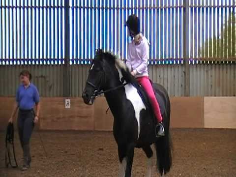 Cantering for first time