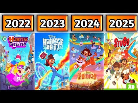 All Disney XD Original Animated Series (2009-2026)