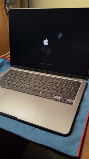 New macbook air😍💻 #macbookair #apple #m3 #coding #laptop #beast #developersetup #programmerlife