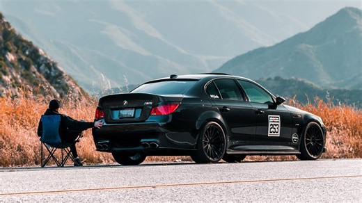 BMW M5 Takes on the Mountains – Power Meets the Peaks
