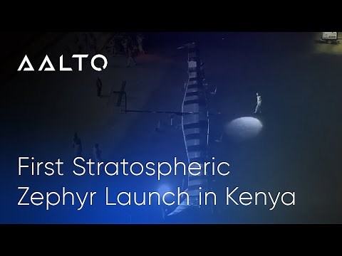 First Stratospheric Zephyr Launch in Kenya