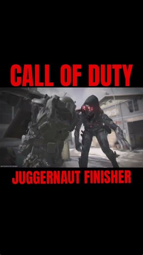 Call of Duty Juggernaut Finisher