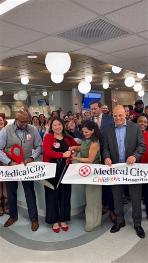We're in LOVE with our new pediatric cardiac intensive care unit (CICU) ❤️ 33,000 square feet dedicated to little hearts with more beds, technology and space to care for every heartbeat that needs us. At our ribbon cutting, we heard from speakers including Medical City Children's Hospital CEO Skyler Reed, Kristine Guleserian, MD, and Mark Clay, MD as we celebrated this special milestone. 🎉 Watch the video below for a glimpse into our new CICU at Medical City Children's Hospital Congenital Heart