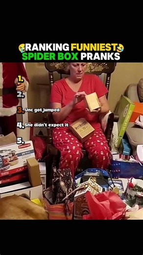 Ranking Funniest Spider Box Pranks 🤣