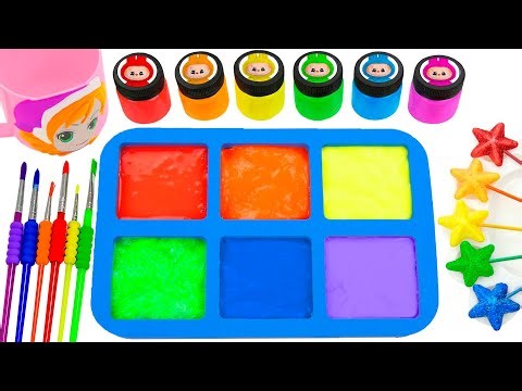Oddly Satisfying Video l Making DIY Real Biggest 6 Color Gtitter Eggs Super Sprunki Lollipops ASMR