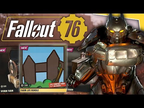 Fallout 76 - Atomic Shop Update: Farm Life Bundle