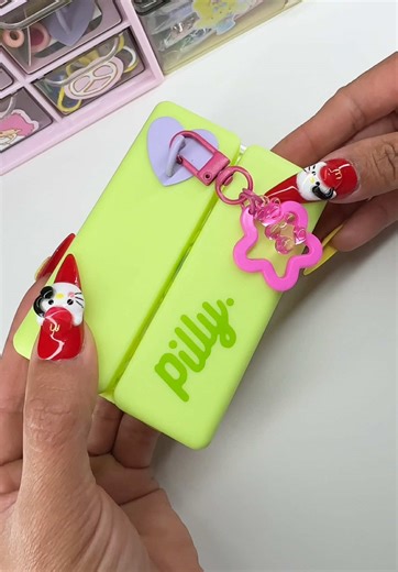 ✨DIY my 💊Pill box with me 💗✨ #pillbox #asmr #diy #fyp #travelessentials