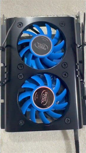 🖥️❄️ DEEPCOOL ICEDISK 2 + 2 Fans = SSD Cooling Beast 🔥 | Crucial BX500 512GB SSD DIY Modification!