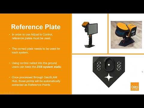 Webinar GeoSLAM - Adjust to Control in GeoSLAM Hub