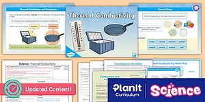 Science: Properties and Changes of Materials: Thermal Conductivity: Year 5 Lesson 2