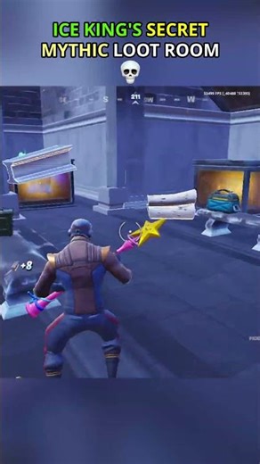 Glitch into Ice King's Secret Mythic vault 💀 #relishh #fortnite