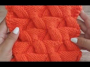 How to knit with two needles, easy for beginners with Isabella