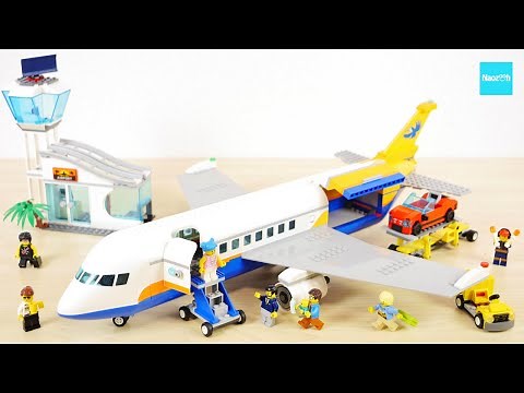 レゴ シティ パッセンジャー エアプレイン 60262 ／ LEGO City Passenger Airplane Speed Build & Review