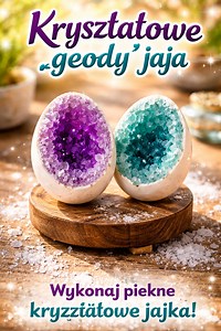 21K views · 193 reactions | Geode Egg Crystals are vibrant, sparkling decorations that mimic the stunning appearance of geodes. Made using simple materials, these eye-catching pieces add a touch of whimsy to any space. #GeodeArt #DIYDecor #CrystalCreations | Homemade Recipes | Facebook
