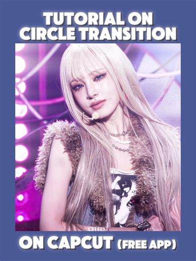 circle transition tutorial on capcut || #capcut #capcutpioneer #editingtutorial #iveedit intro cr: @ch4esi