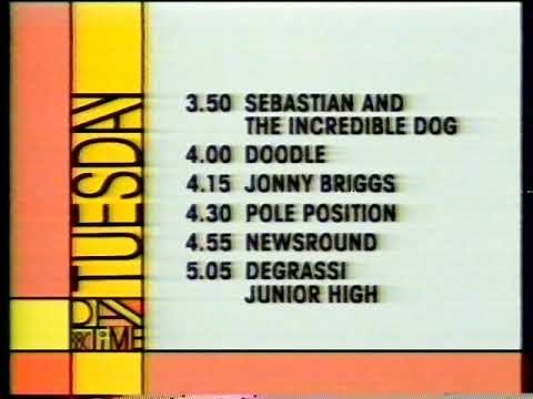 BBC2 Daytime 1988 - End of Postman Pat + Continuity - Tuesday 10th May