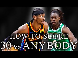 How To Score vs The BEST Defenders (Shai Gilgeous-Alexander Breakdown)