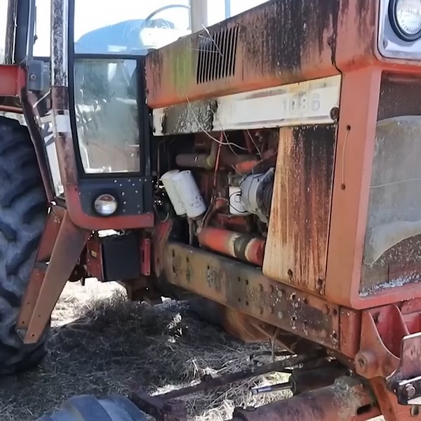 International Ag Tractor Stuck for Three Years