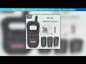 Editor’s Choice DR Brand New KEYDIY KD-X2 Comes With A Packaged Set Fit For Car Remote Key Programm