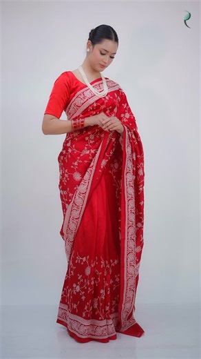 Ruby's Collection on Instagram: "The latest Prem Nagar design is here: fine Chikan Kadai craftsmanship on smooth silk fabric, hand-woven to perfection just for you. ♥️"