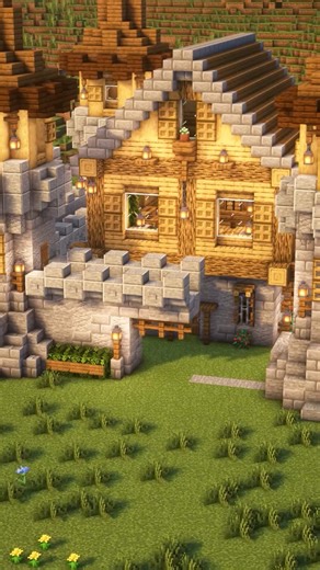 Minecraft Castle Base🏠 #minecraft #minecraftbuilding #minecrafttutorial | Gorillo